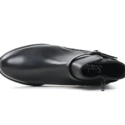 Boots Jodhpur Scarlatine Co99327 Noir Noir Lisse