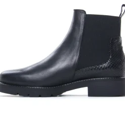 Boots Élastiquées Scarlatine Co99504Ab Noir Noir