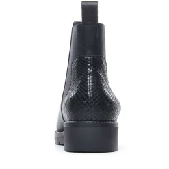 Boots Élastiquées Scarlatine Co99504Ab Noir Noir