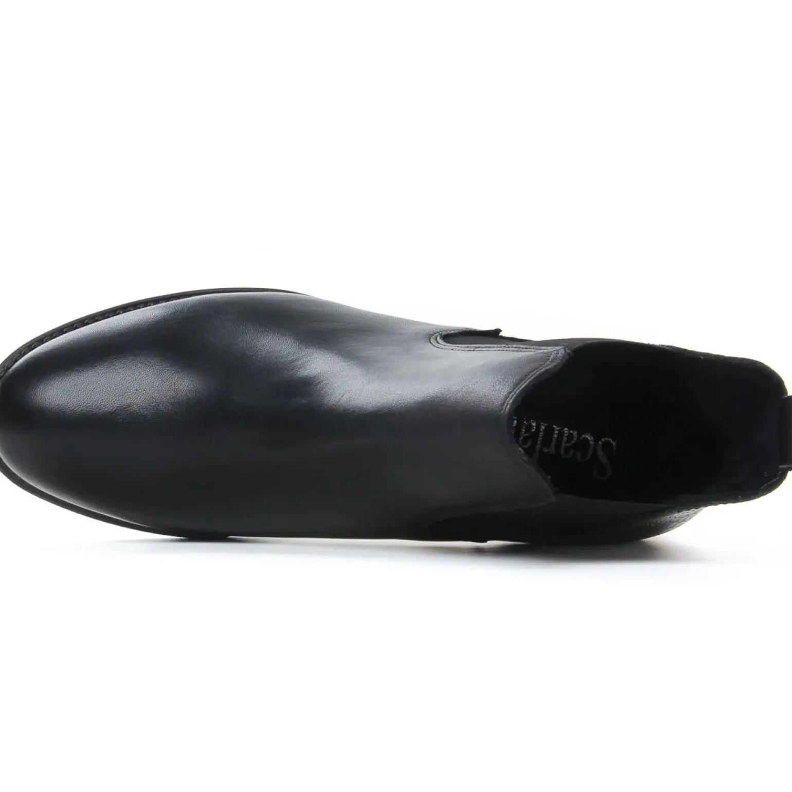 Boots Élastiquées Scarlatine Co99120 Ba Noir Noir Lisse