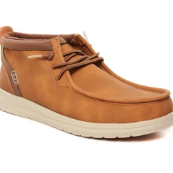 Bottines Chukka Hey Dude Wally Mid Classic Tan