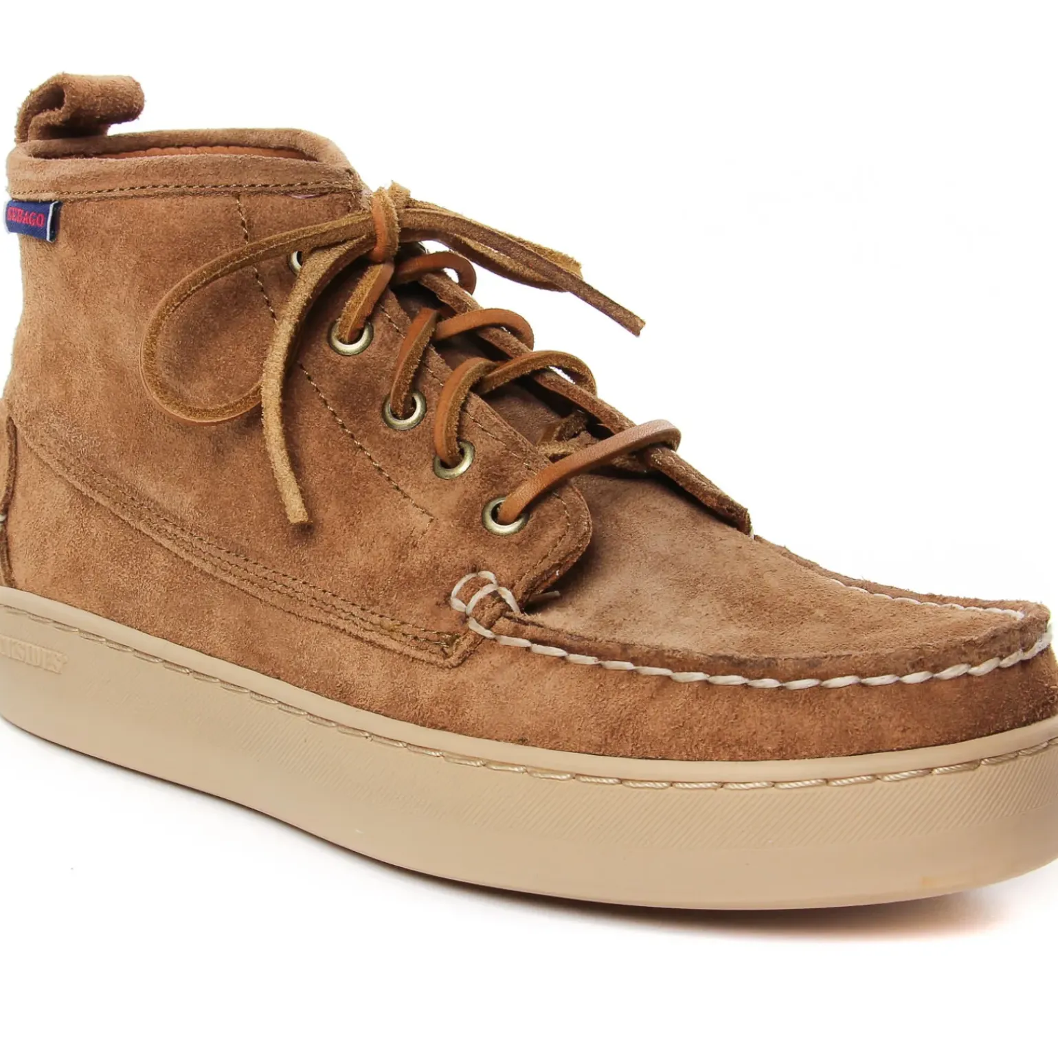 Bottines Chukka Sebago Brig Brown