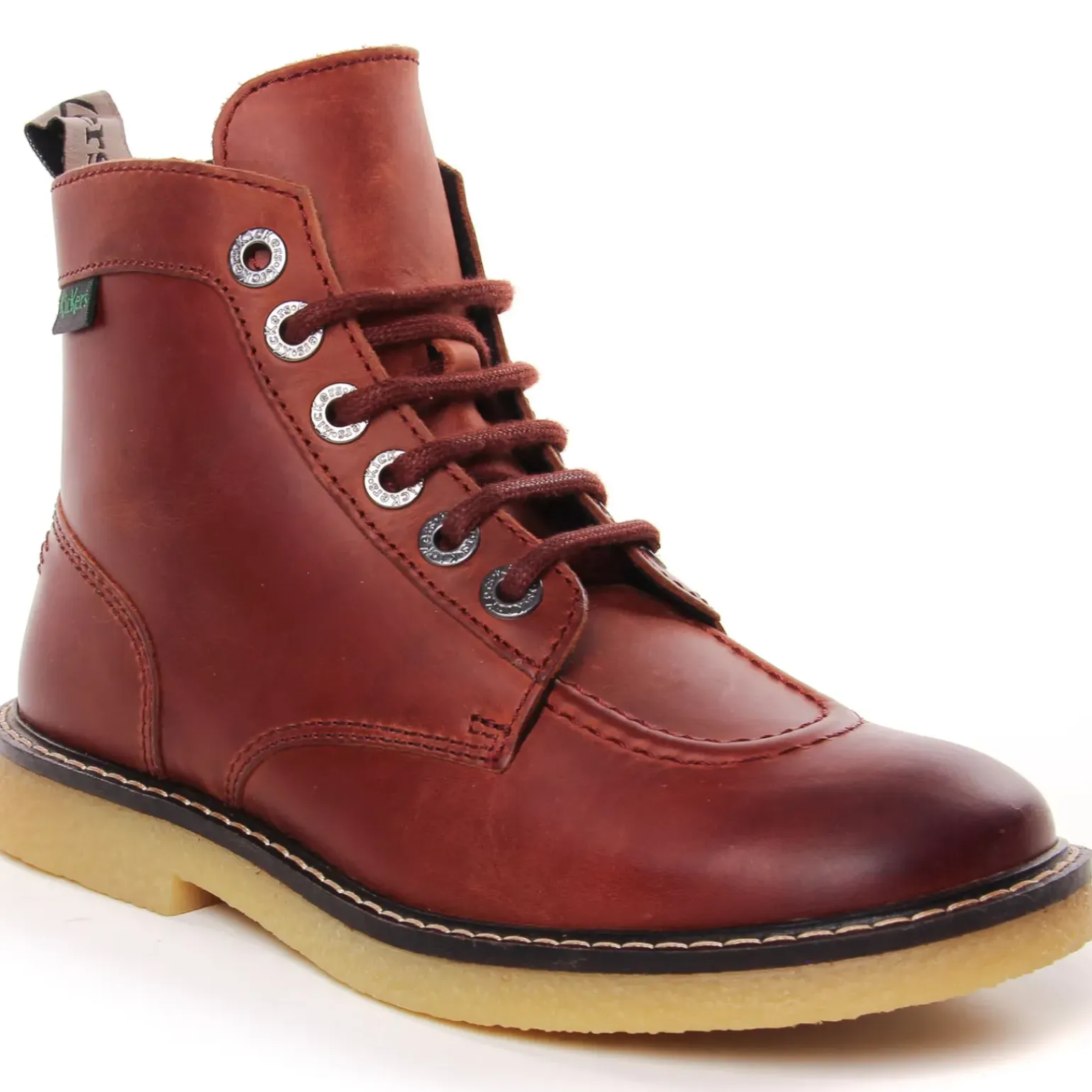 Bottines À Lacets Kickers 947293 Rouge