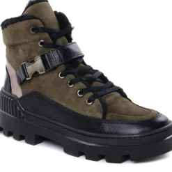 Bottines À Lacets Mamzelle Poula Kaki