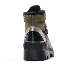 Bottines À Lacets Mamzelle Poula Kaki