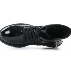 Bottines À Lacets Marco Tozzi 25282 Black Patent