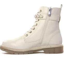 Bottines À Lacets Marco Tozzi 25230 Cream Comb