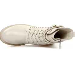 Bottines À Lacets Marco Tozzi 25230 Cream Comb