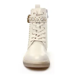 Bottines À Lacets Marco Tozzi 25230 Cream Comb