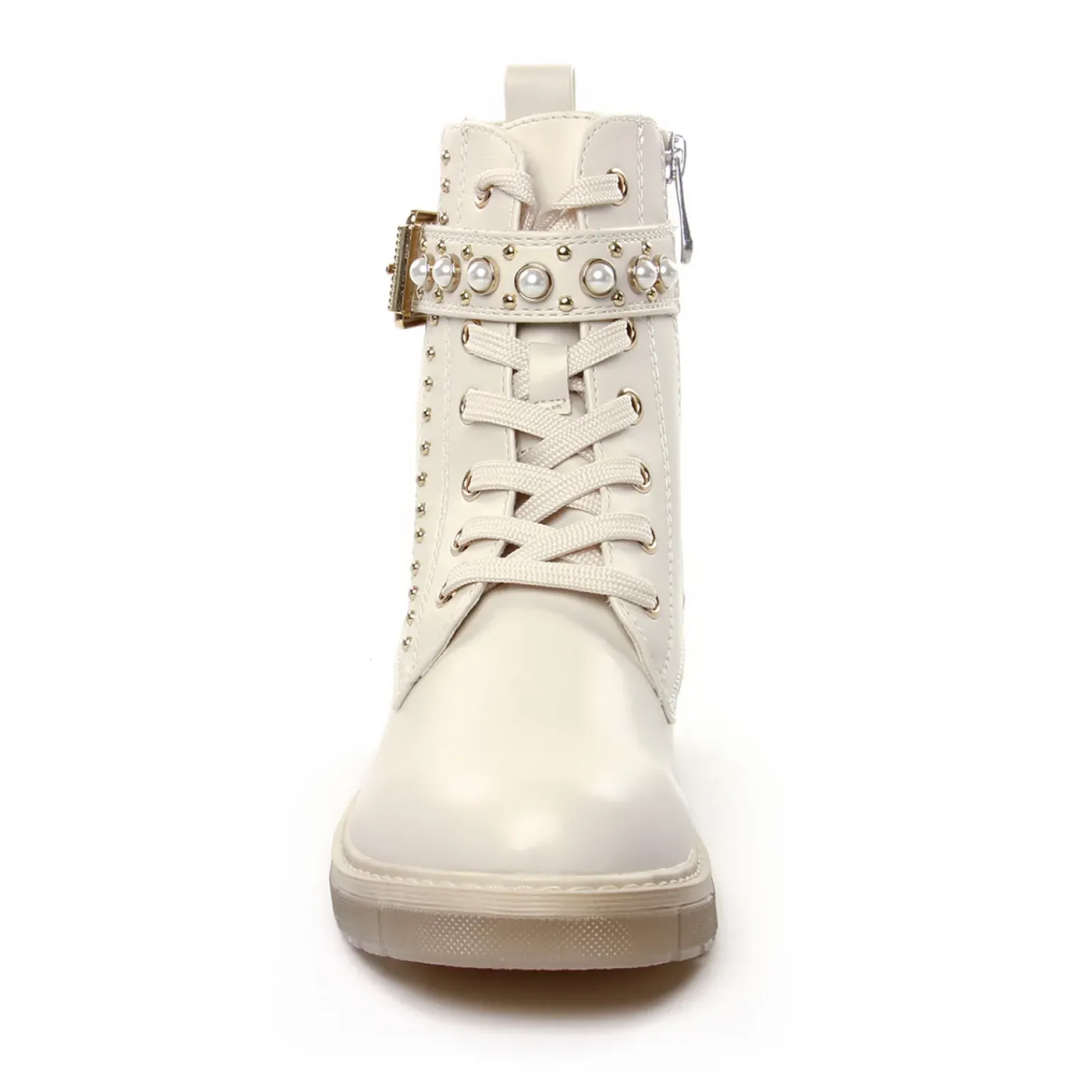 Bottines À Lacets Marco Tozzi 25230 Cream Comb