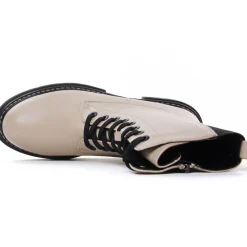 Bottines À Lacets Marco Tozzi 25239 Ivory Comb