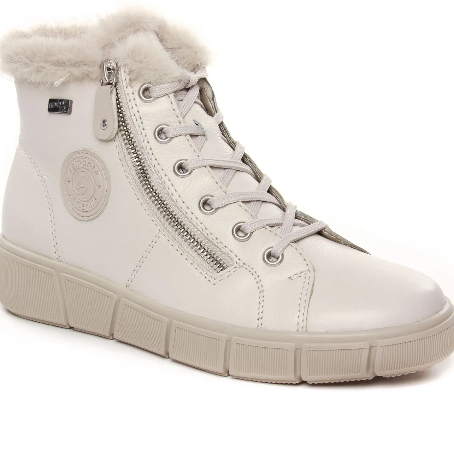 Bottines À Lacets Remonte D1T72-80 Beige