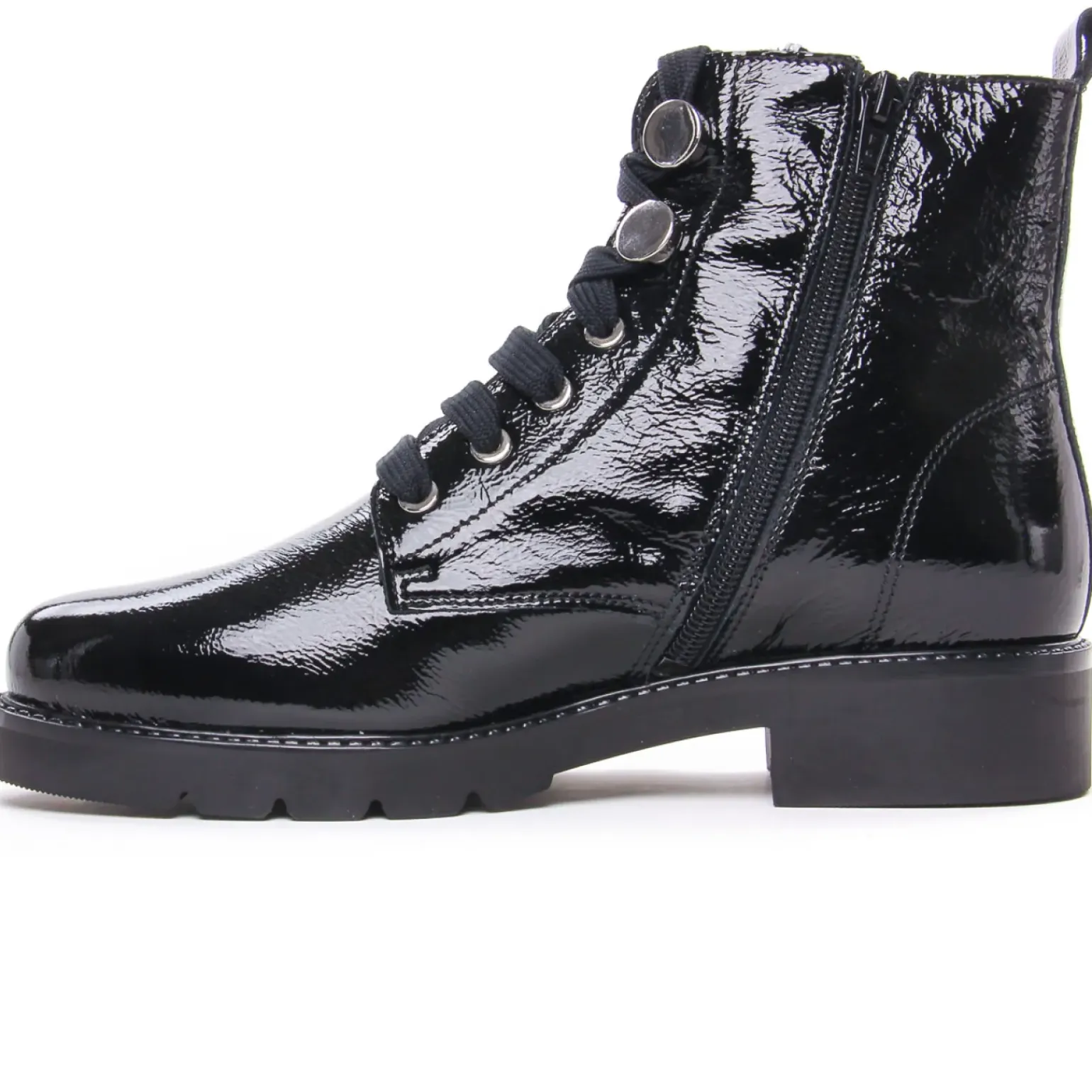 Bottines À Lacets Scarlatine Co77707 Ca Noir Naplack
