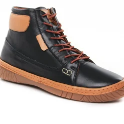 Bottines À Lacets Scarlatine Mina Noir