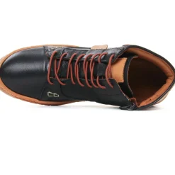 Bottines À Lacets Scarlatine Mina Noir