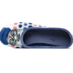 Chaussons La Maison De L Espadrille 6040-7 Turquoise