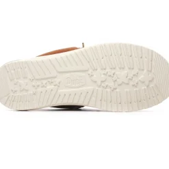 Chaussures Basses À Lacets Hey Dude Wally Classic Xtra Wide Tan