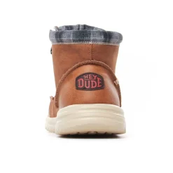 Chaussures Montantes Hey Dude Bradley Classic Cognac