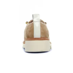 Derbys Fugitive Cylex Velour Tan