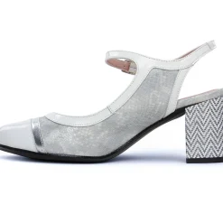 Escarpins Dorking D9093 Blanc Platine