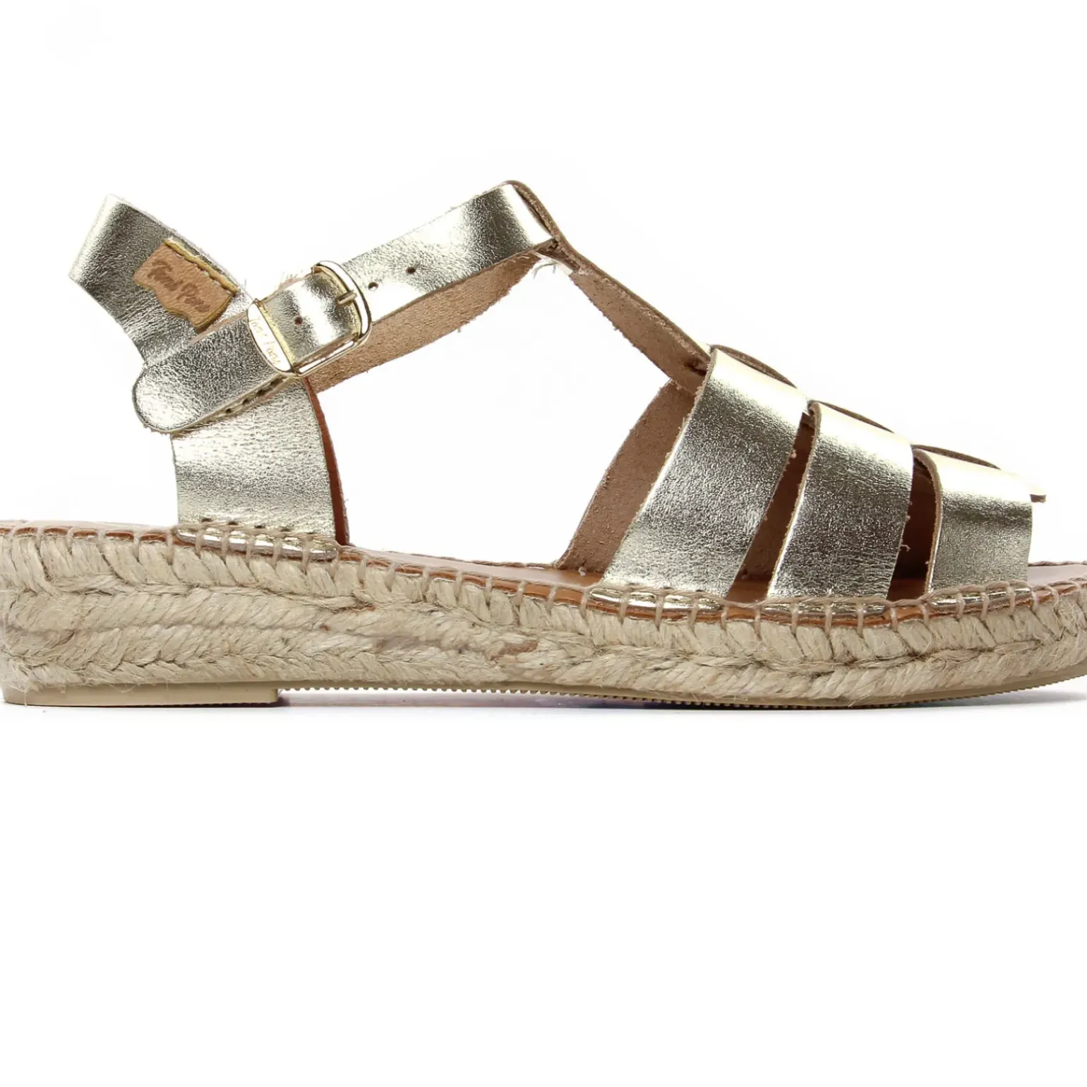 Espadrilles Compensées Toni Pons Emma Platine