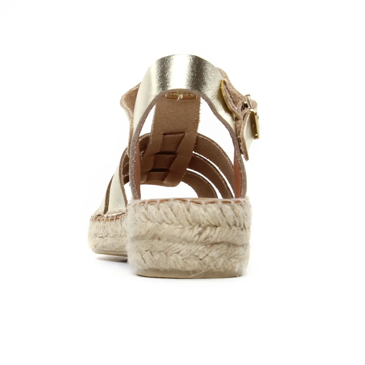 Espadrilles Compensées Toni Pons Emma Platine