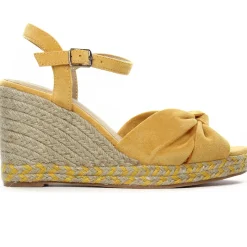 Espadrilles Compensées Vanessa Wu Sd2349 Jaune