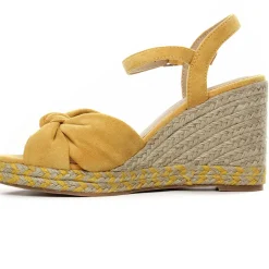 Espadrilles Compensées Vanessa Wu Sd2349 Jaune
