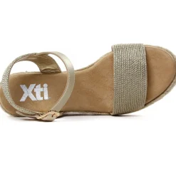 Espadrilles Compensées Xti 141420 Gold