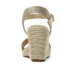 Espadrilles Compensées Xti 141420 Gold