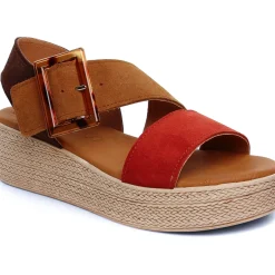 Espadrilles Eva Frutos 5318 Marron Multi