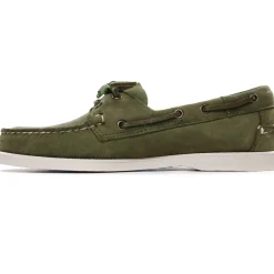 Mocassins Bateaux Sebago Docksides Crazy grenn military