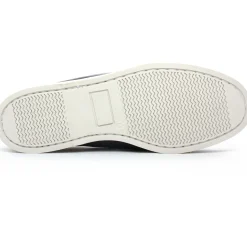 Mocassins Bateaux Yann Bolligen 1421 Marine Marron