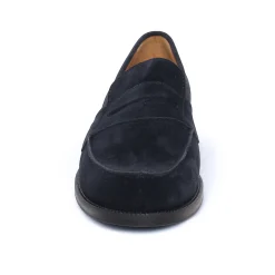 Mocassins Brett Sons James V Velours Marine