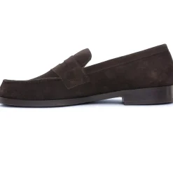 Mocassins Brett Sons James V Velours Marron