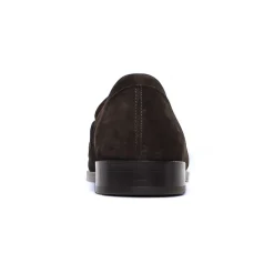 Mocassins Brett Sons James V Velours Marron