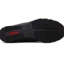 Mocassins Confort Rieker 537C0-00 Schwarz