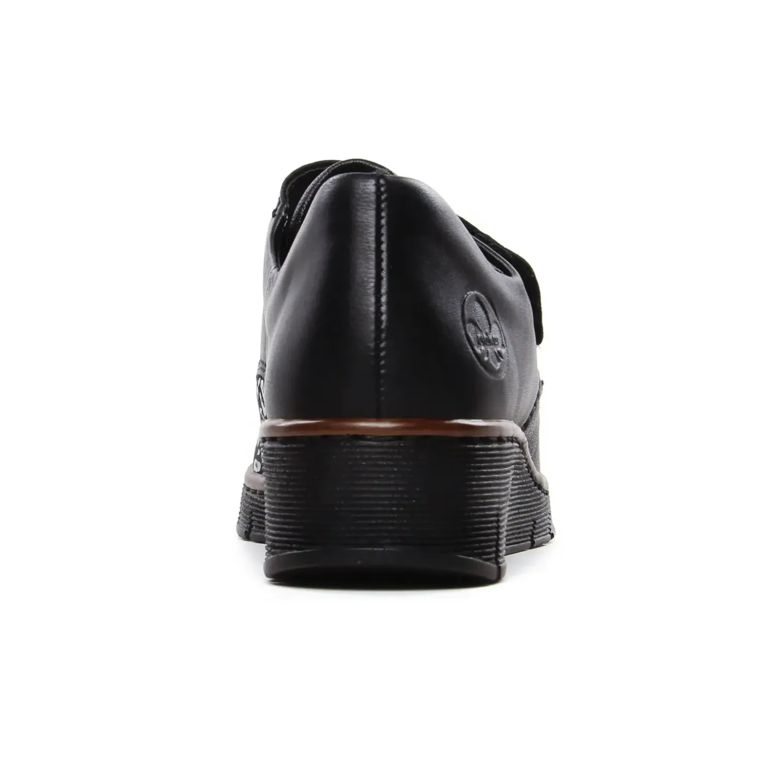Mocassins Confort Rieker 537C0-00 Schwarz