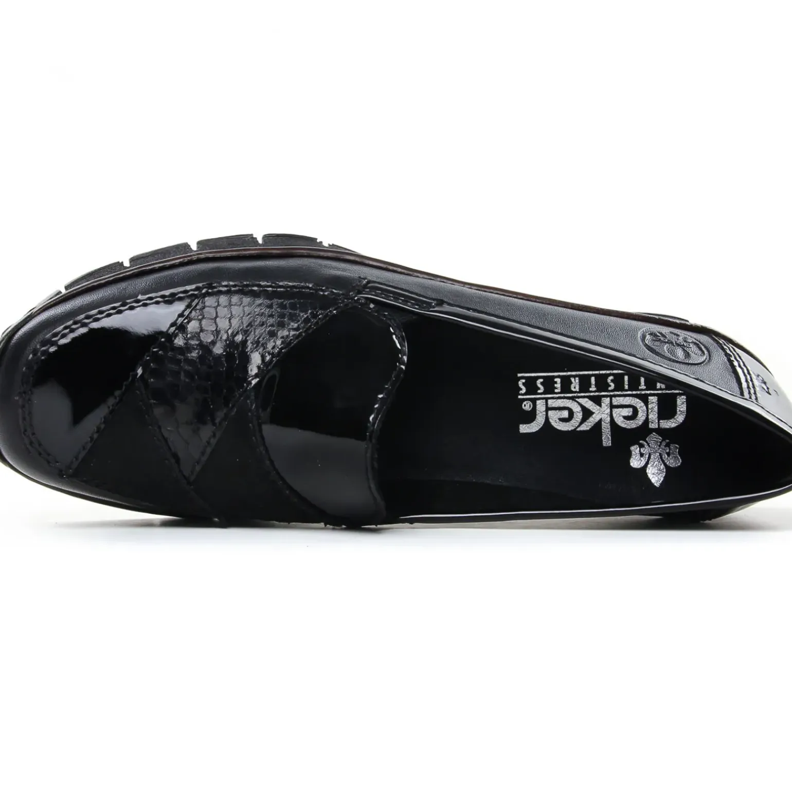 Mocassins Confort Rieker 53785-00 Schwarz