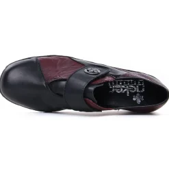 Mocassins Confort Rieker 47161-00 Schwarz-Chianti