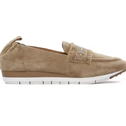 Mocassins Fugitive Venus Velour Beige