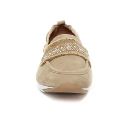 Mocassins Fugitive Venus Velour Beige