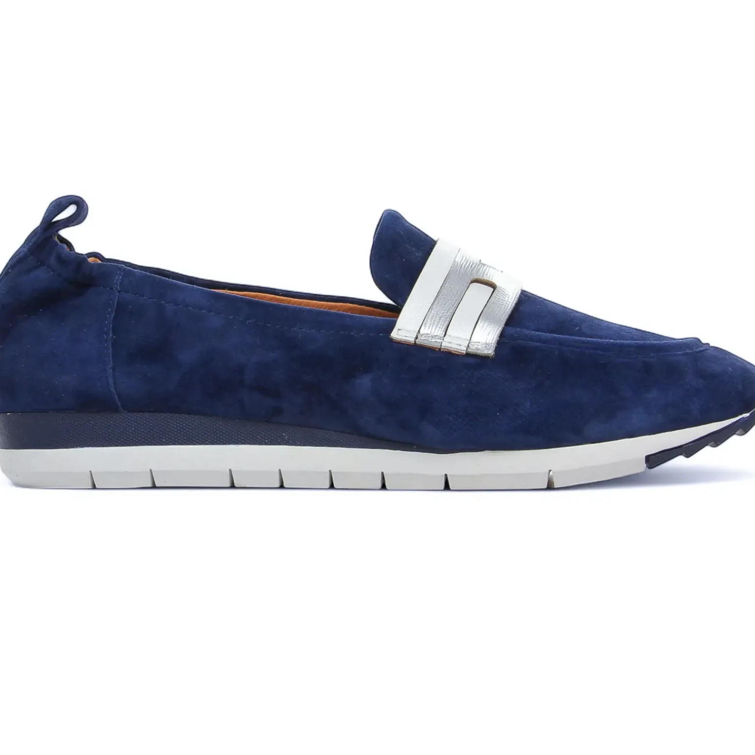 Mocassins Fugitive Venutz Velours Navy