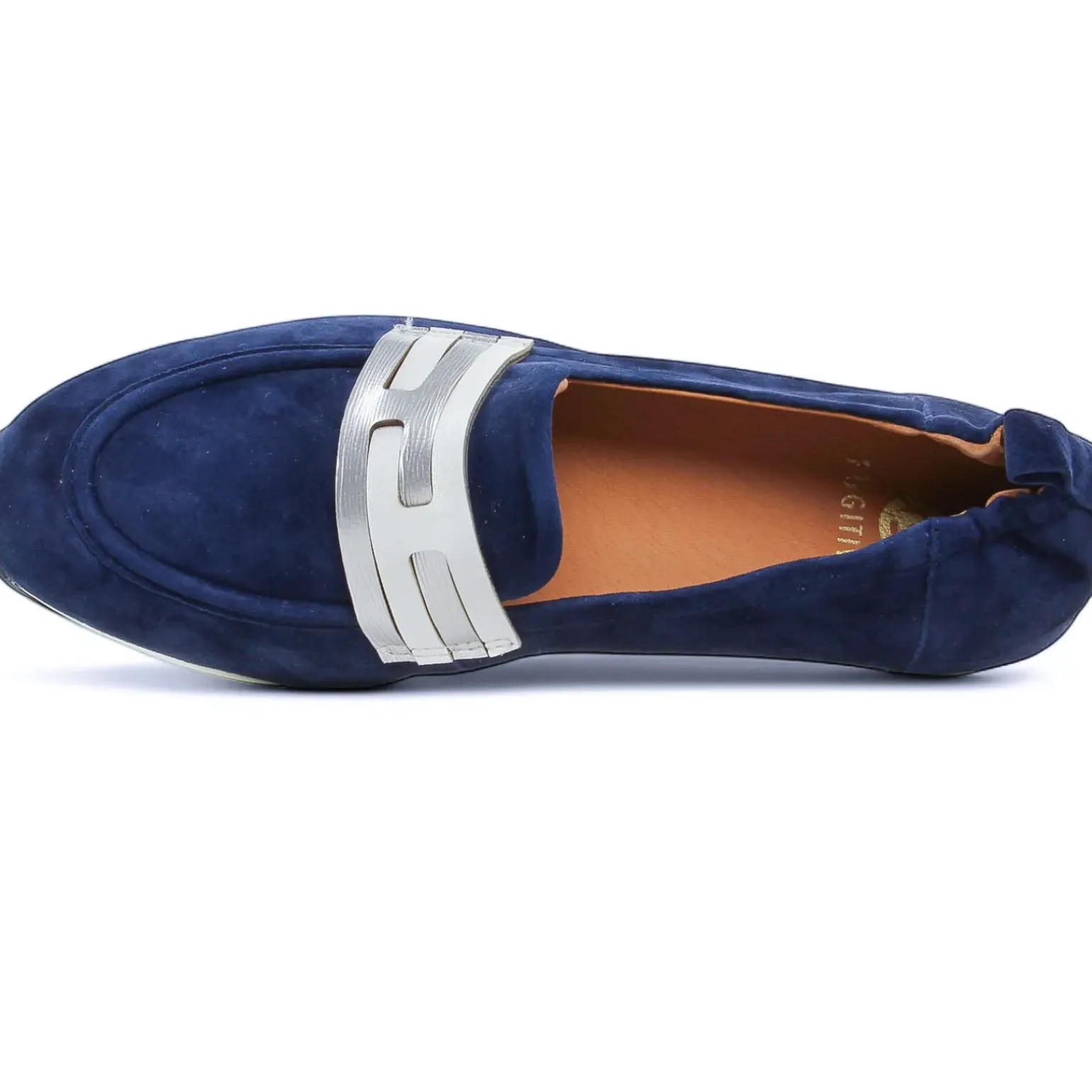 Mocassins Fugitive Venutz Velours Navy