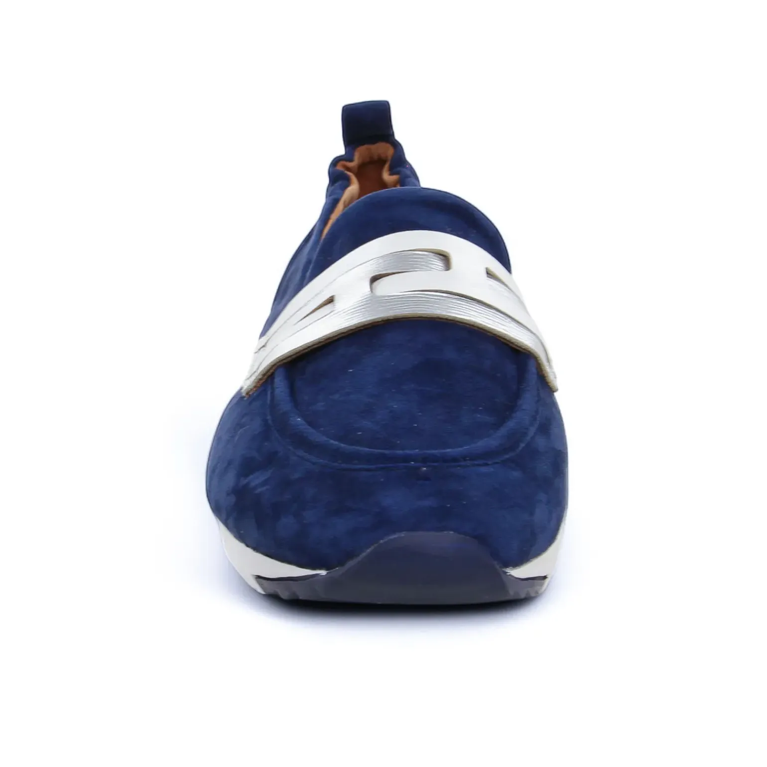 Mocassins Fugitive Venutz Velours Navy