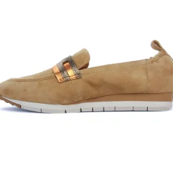 Mocassins Fugitive Venutz Velour Tan