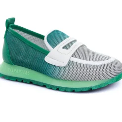 Mocassins Plateforme Hispanitas Borneo Green White