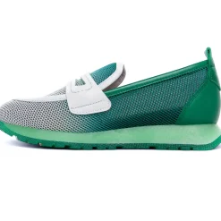 Mocassins Plateforme Hispanitas Borneo Green White