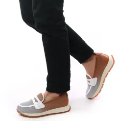 Mocassins Plateforme Hispanitas Borneo White Brown