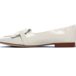 Mocassins Regarde Le Ciel Jeanine-02 Vernis Blanc